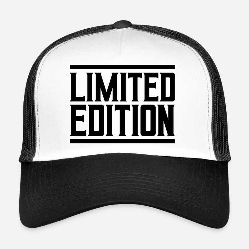 limited edition - Trucker Cap - Weiß/Schwarz