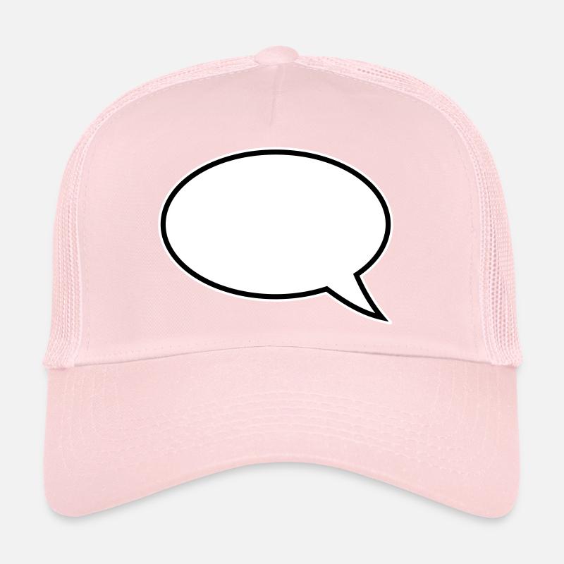 Conception de bulles de dialogue Casquette trucker 