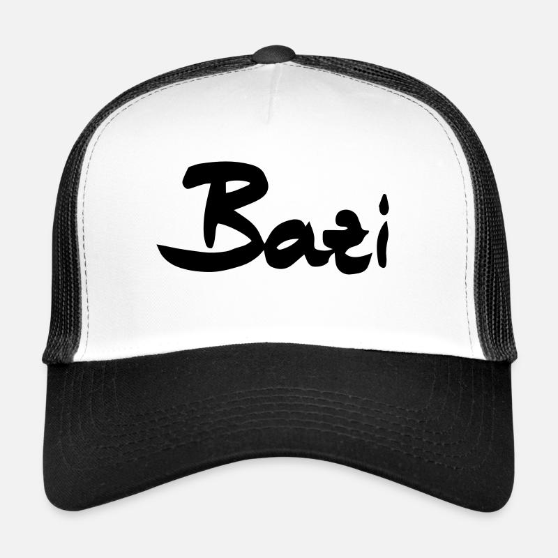 Bazi - Trucker Cap - Weiß/Schwarz