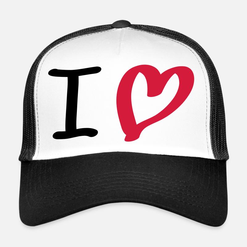i love Trucker Cap