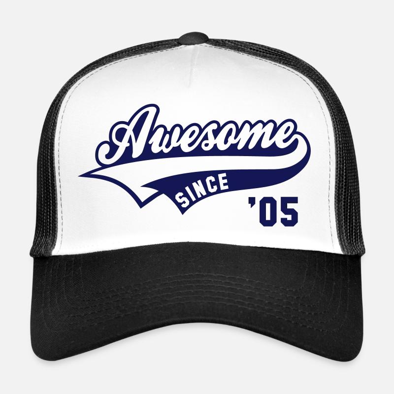 Impressionnant DEPUIS 2005 - Anniversaire Casquette trucker 