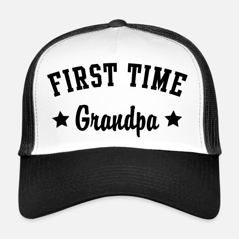 FIRST TIME Grandpa Trucker Cap