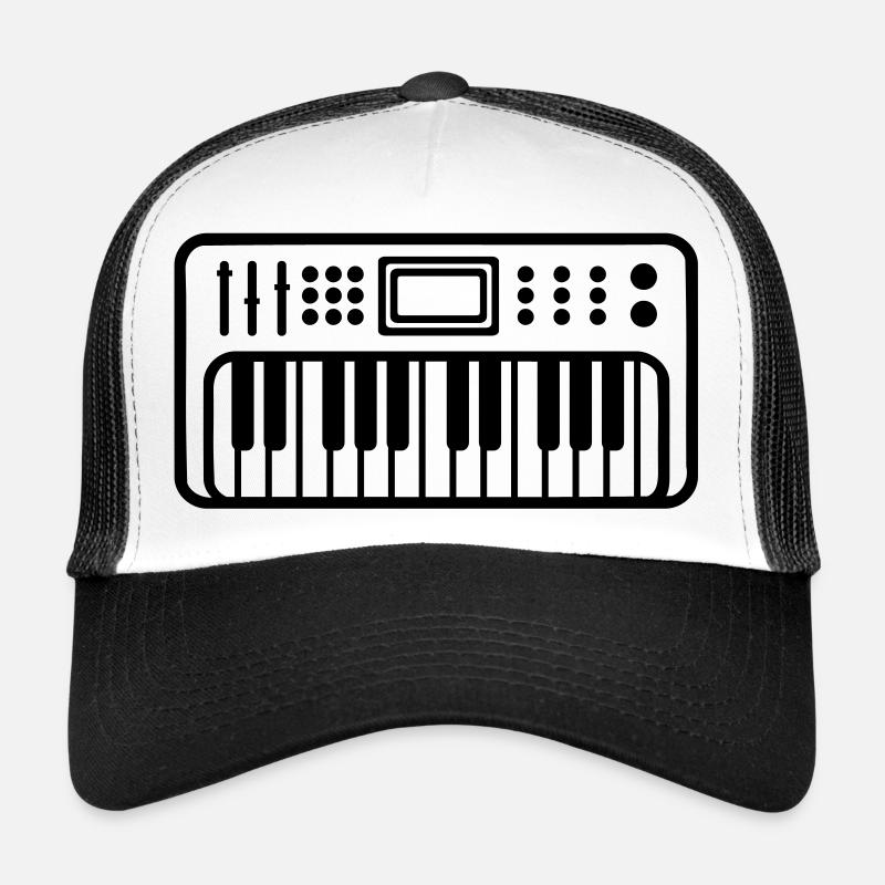 Keyboard piano Trucker Cap