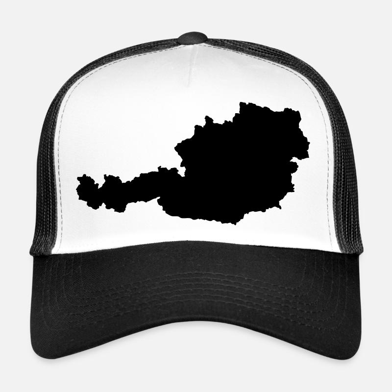 Autriche Carte Casquette trucker 
