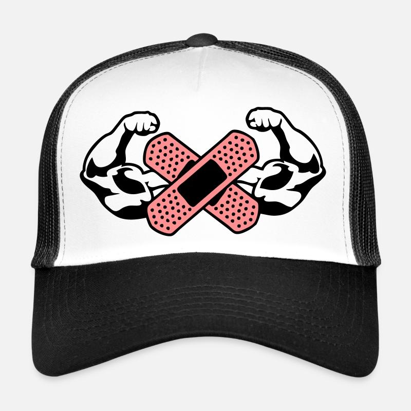 muscle bras pansement 1 Casquette trucker 