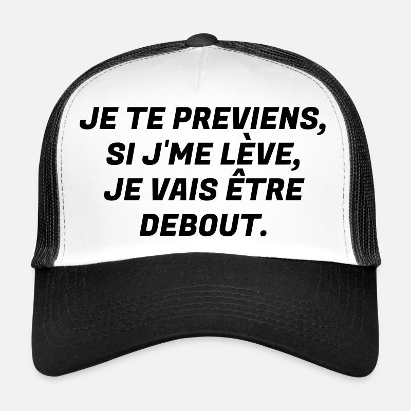 Humour - Drôle - Blague - Rire - Fun - Cool Casquette trucker 