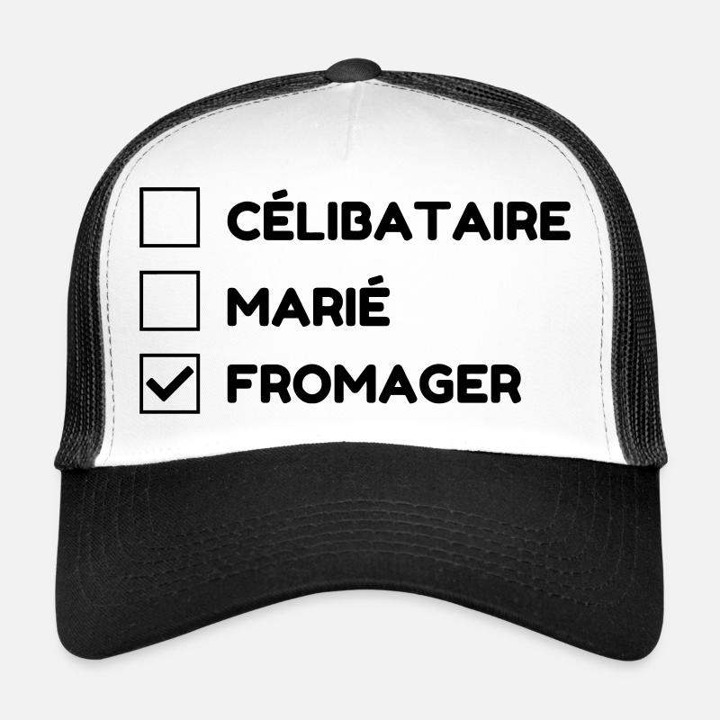 Fromager / Fromage / Travail / Métier / Job Casquette trucker 