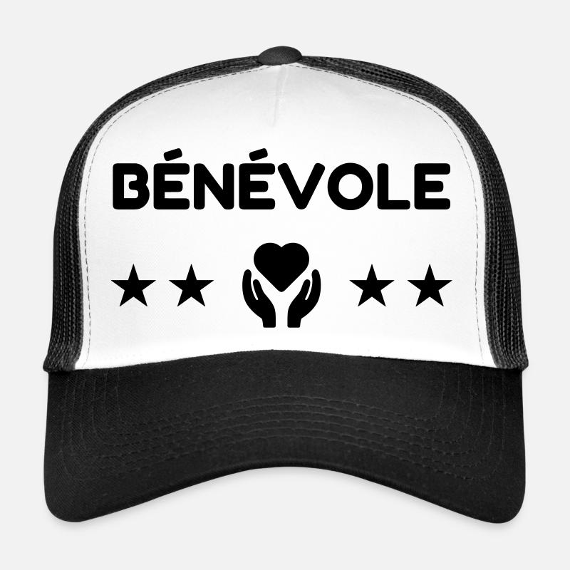 Bénévole / Humanitaire / Solidaire / Aide Casquette trucker 