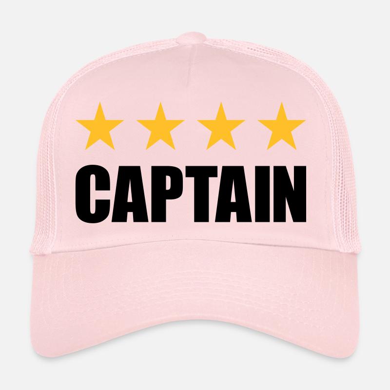 Captain (Vier Sterne in einer Reihe) Trucker Cap