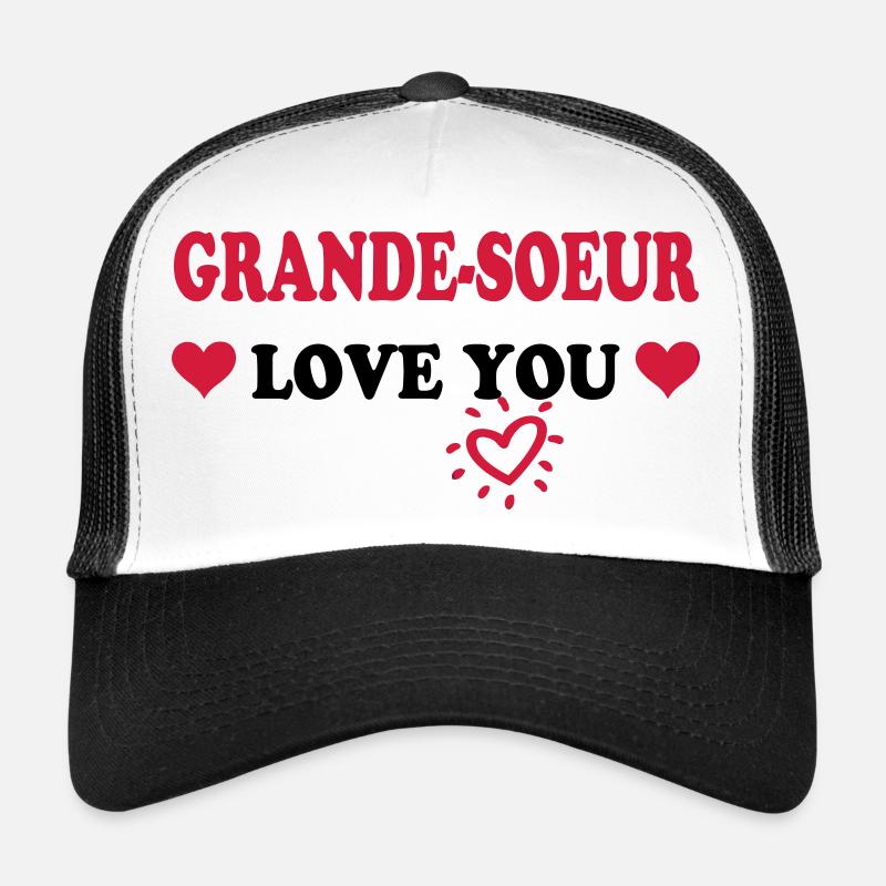 GROSSE SCHWESTER liebe dich Trucker Cap