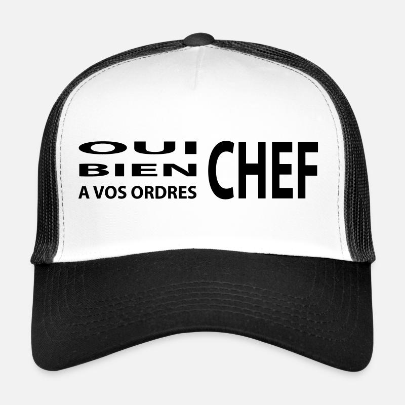 oui chef Casquette trucker 