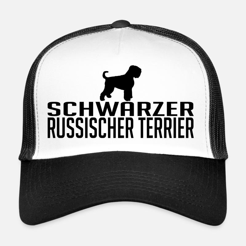 RACE DE TERRIER RUSSE NOIR Wilsigns Casquette trucker 