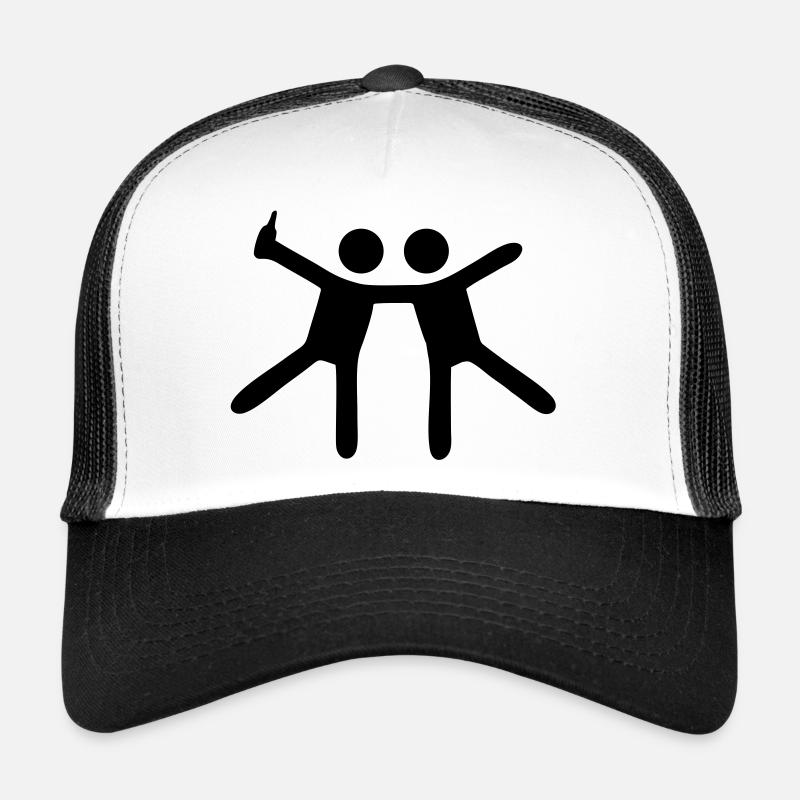 Trink Brüderlein ★ drunken people Trucker Cap