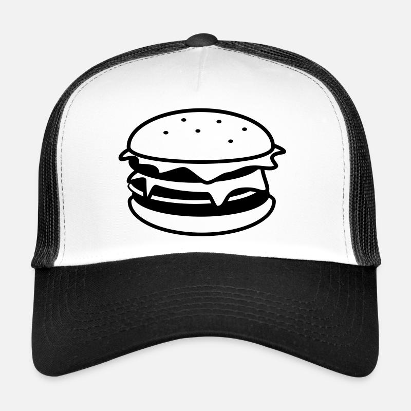 hamburger_2 Casquette trucker 