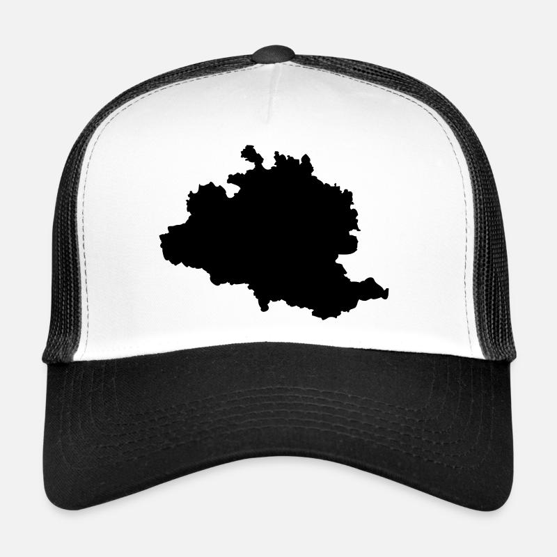 Ariège carte Ariégeoise Casquette trucker 
