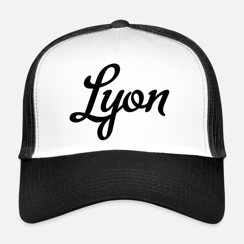 Lyon - Trucker Cap - Weiß/Schwarz