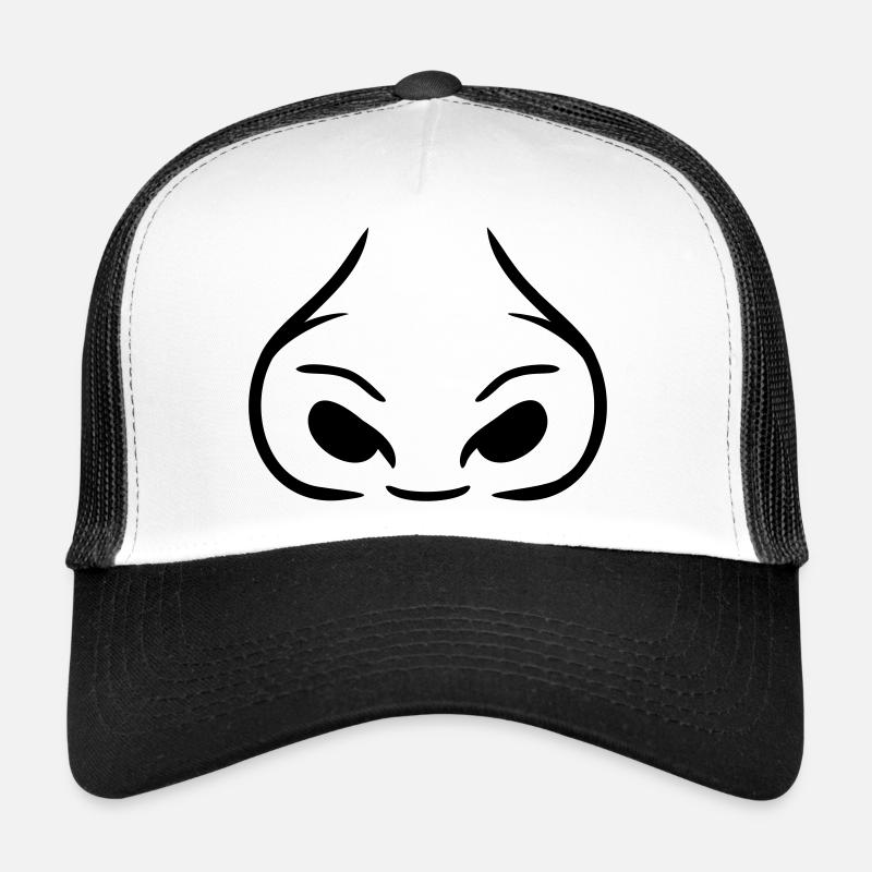 Large nostrils thick nose Trucker Cap