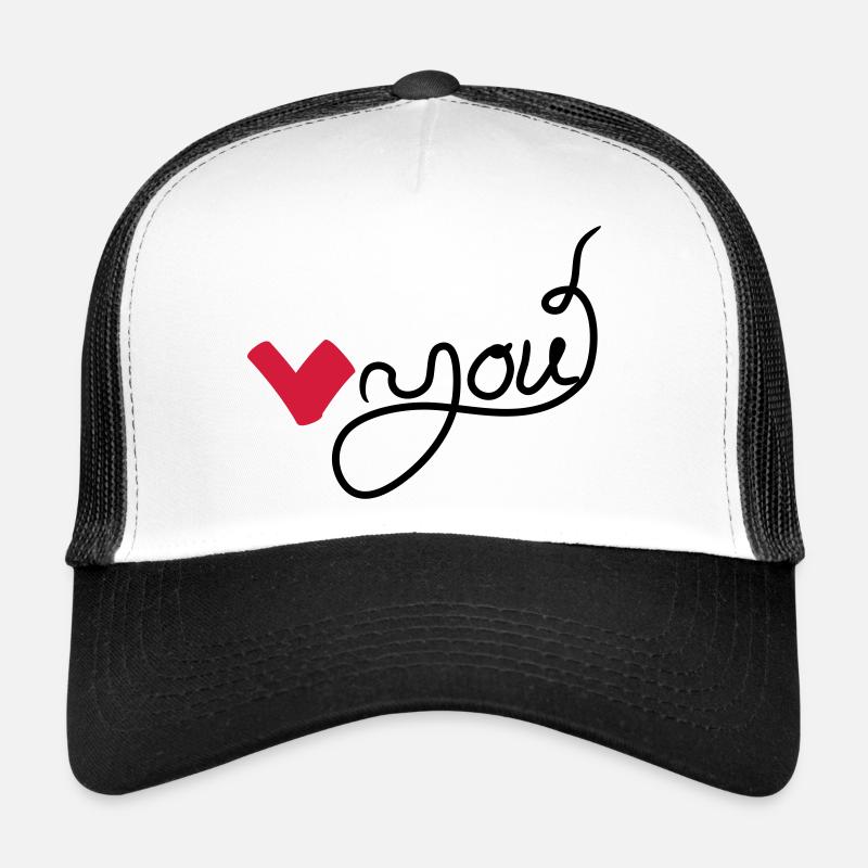 Heart you handwritten Trucker Cap