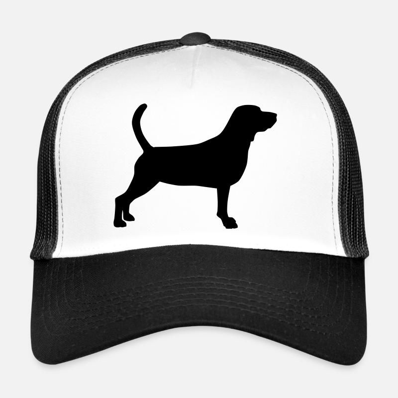 beagle schattenriss 1 Trucker Cap