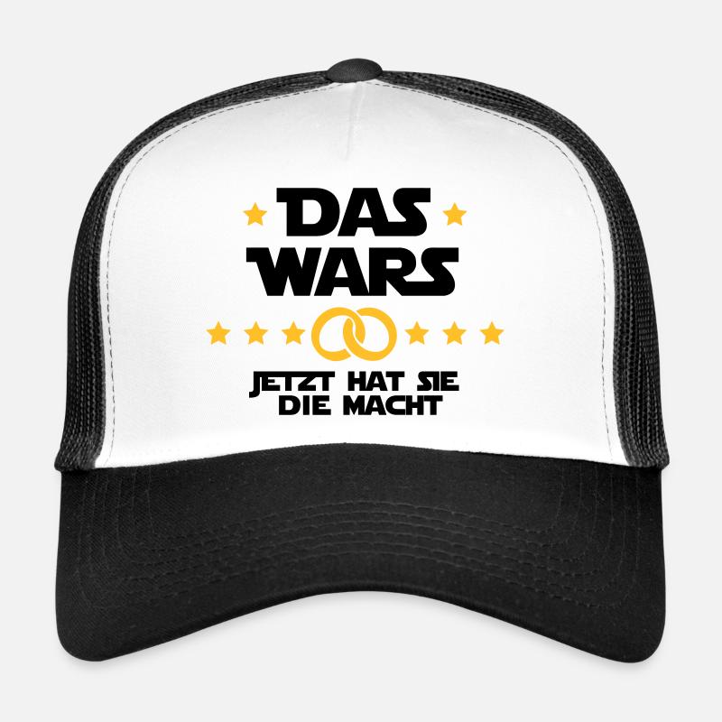 Das wars 2 - Trucker Cap - Weiß/Schwarz