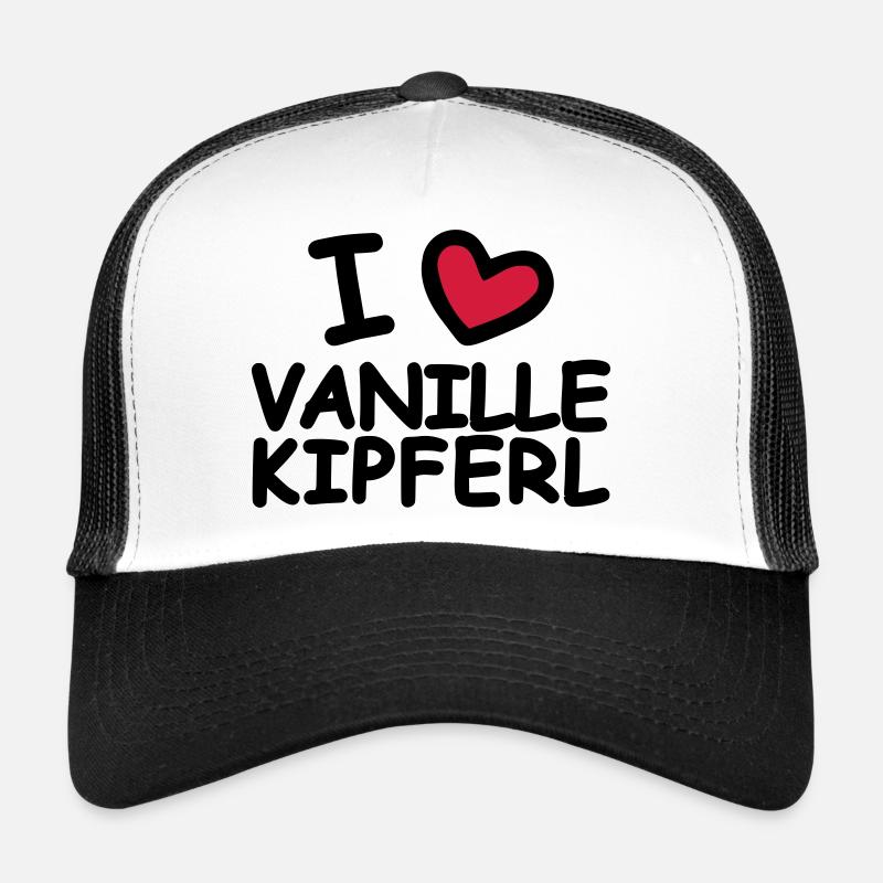 I Love Vanilla Crescents Trucker Cap