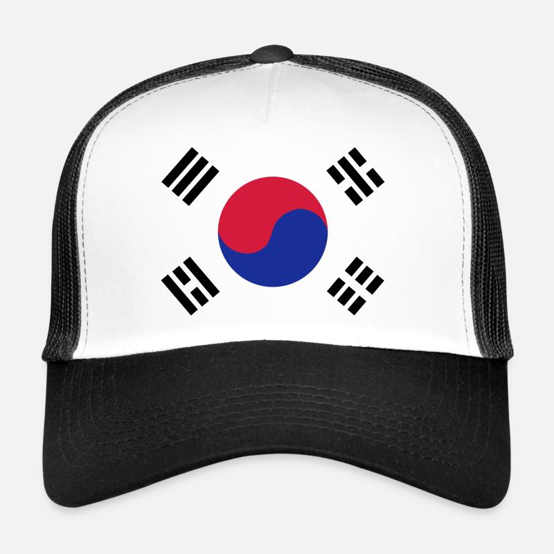 Koreanische Flagge Trucker Cap
