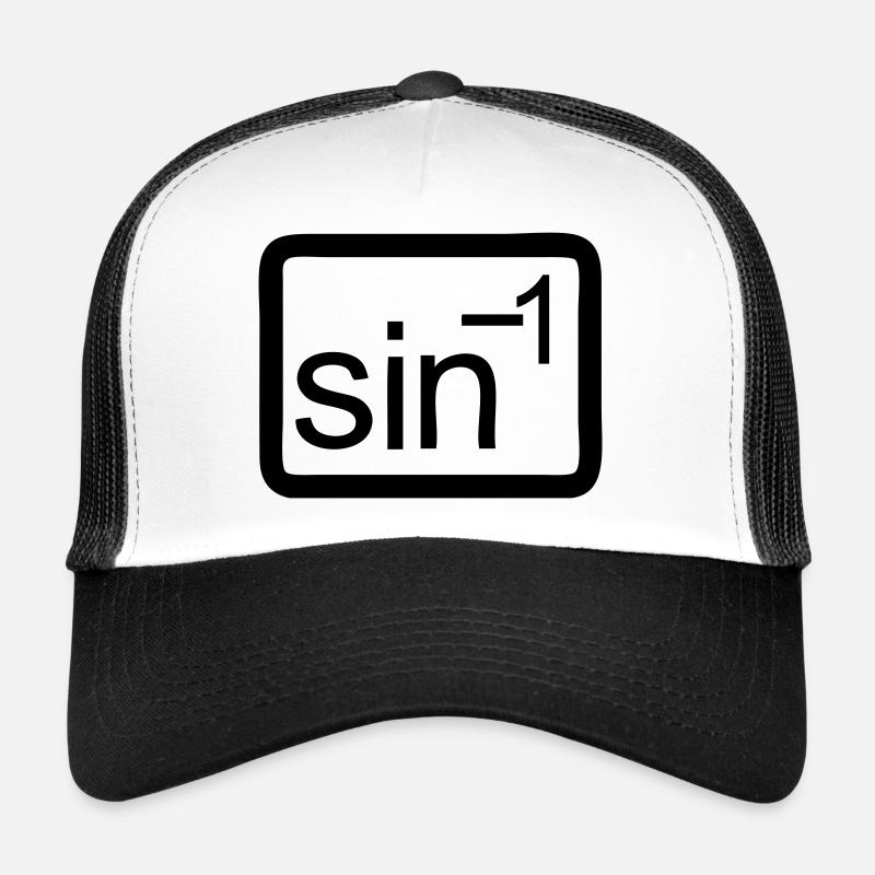 math - Trucker Cap - white/black