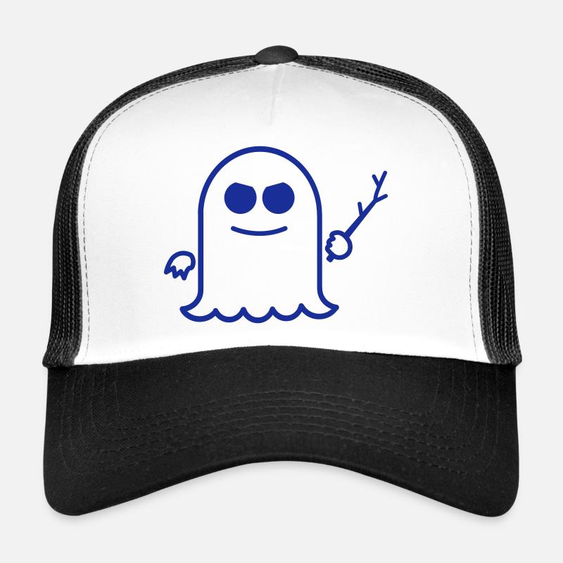 spectreattack - Trucker Cap - Weiß/Schwarz