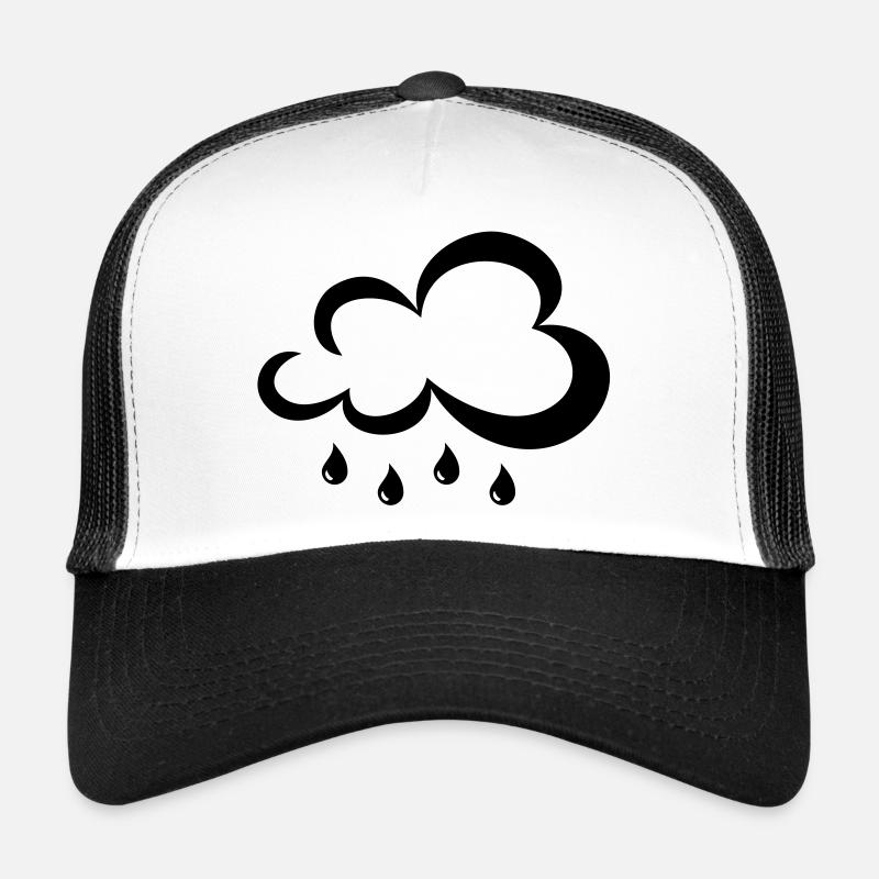 Nuage de pluie Casquette trucker 