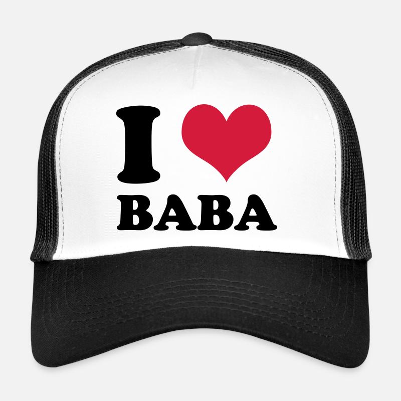 i love baba Trucker Cap