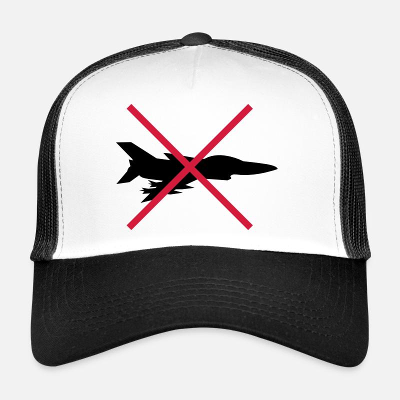 Pas de bouclier d’avion de chasse Casquette trucker 