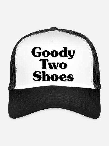 Goody Two Shoes - Trucker Cap - white/black - Front