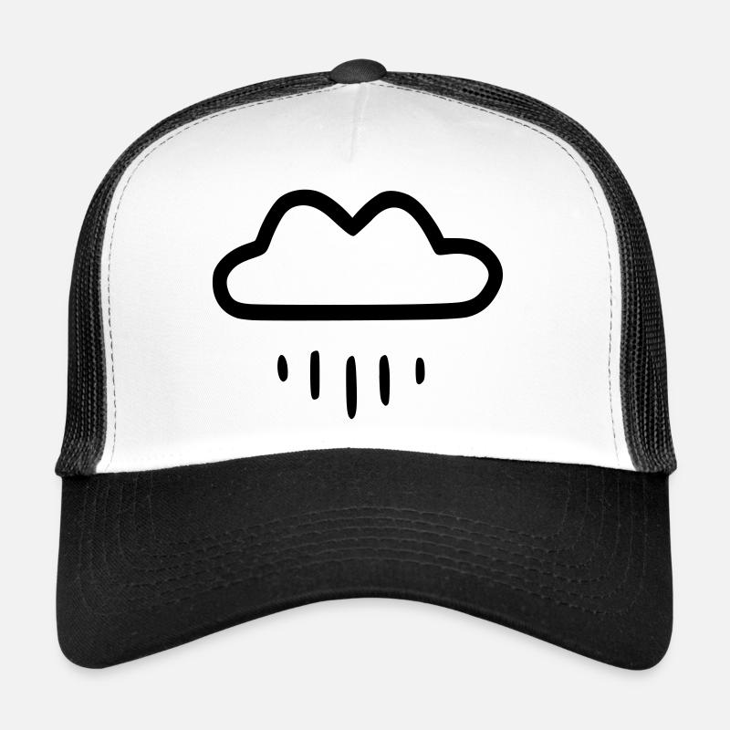 Nuage de pluie simple Casquette trucker 