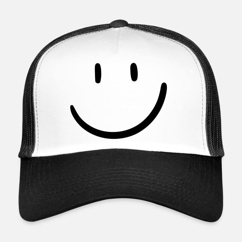 Visage rieur Casquette trucker 