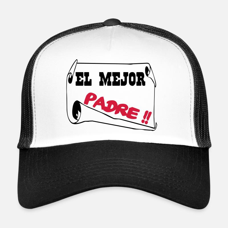 El mejor padre Casquette trucker 