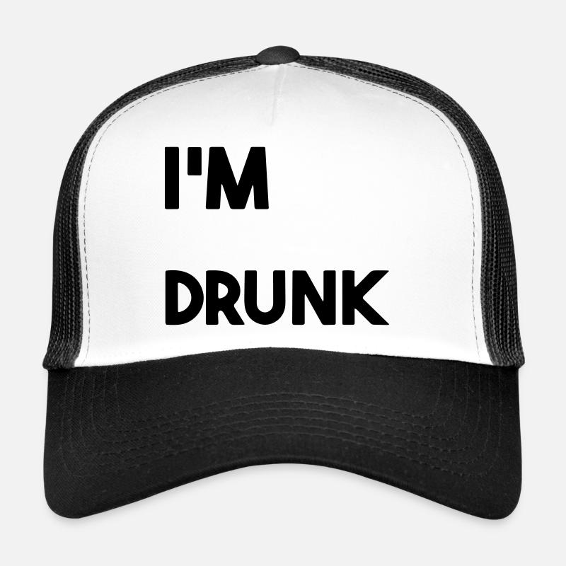 Ich bin betrunken. Trucker Cap