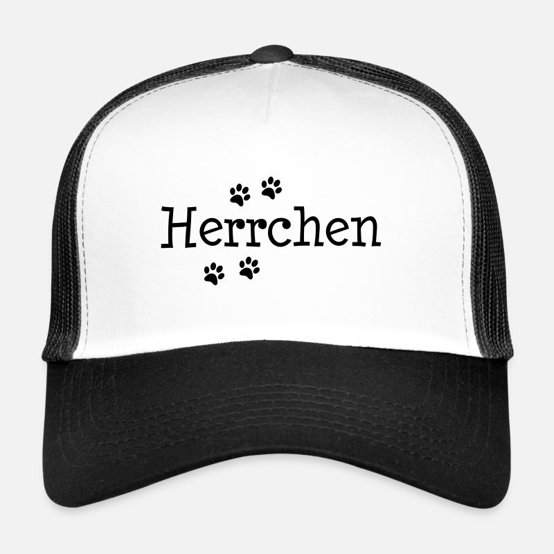 Frauchen Tazen - Trucker Cap - Weiß/Schwarz