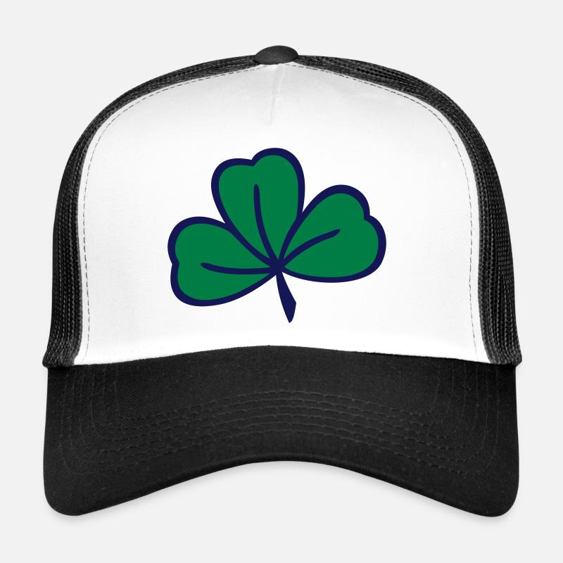 Kleeblatt Kleeblatt - Trucker Cap - Weiß/Schwarz