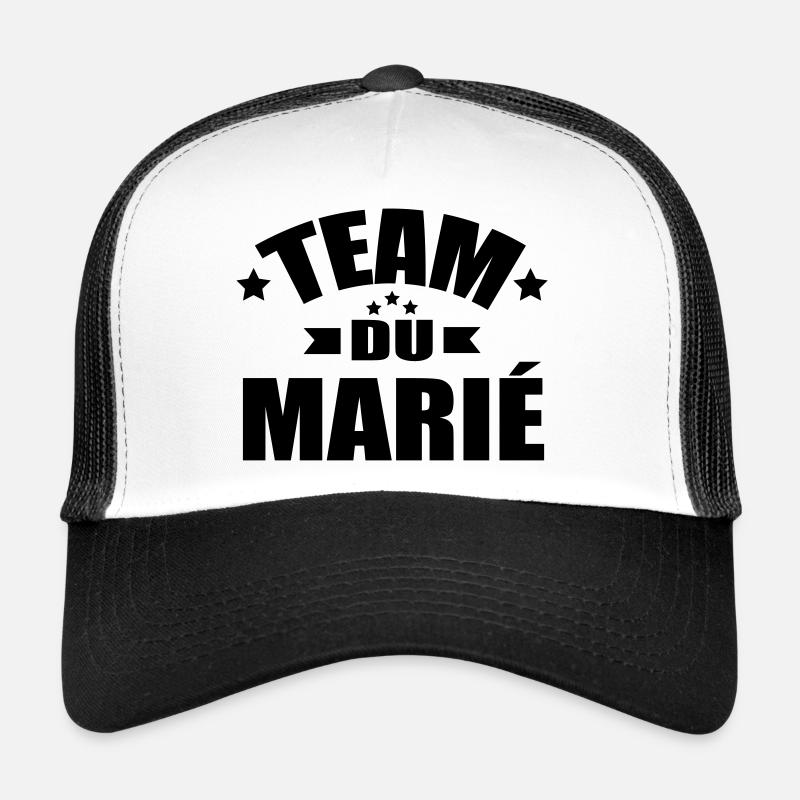 team du marié Casquette trucker 