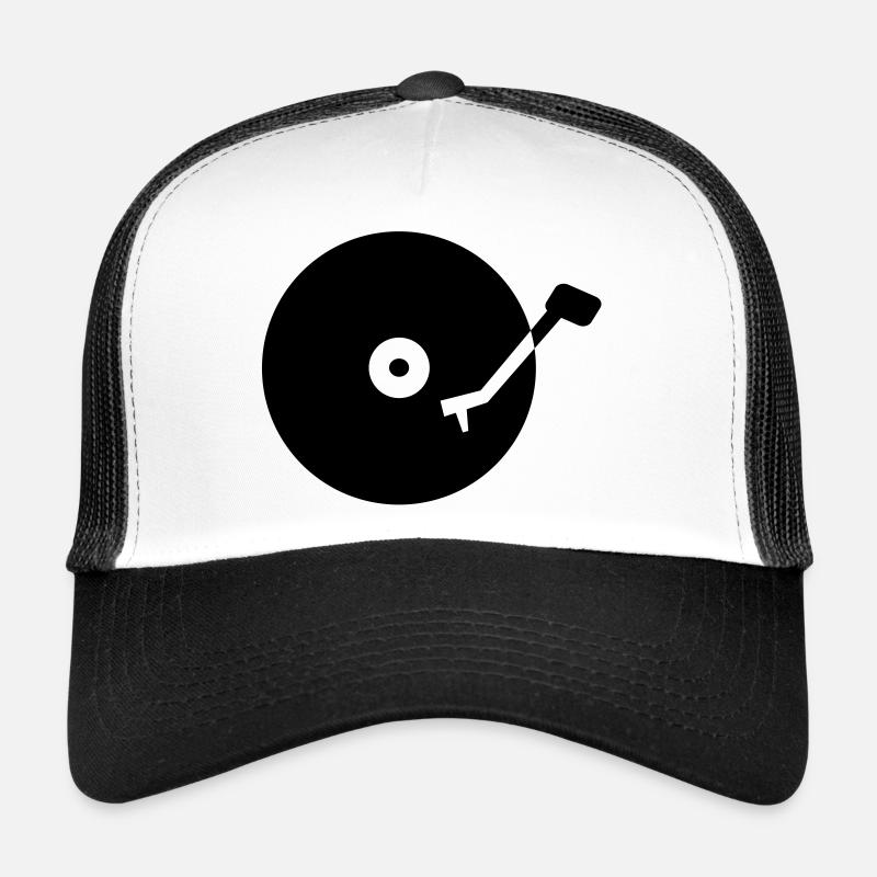 Turntable Disque Casquette trucker 