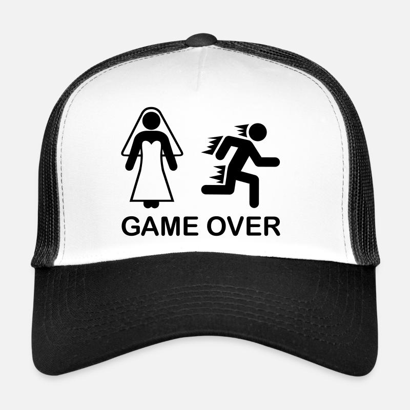 game_over_wedding_f1 Casquette trucker 
