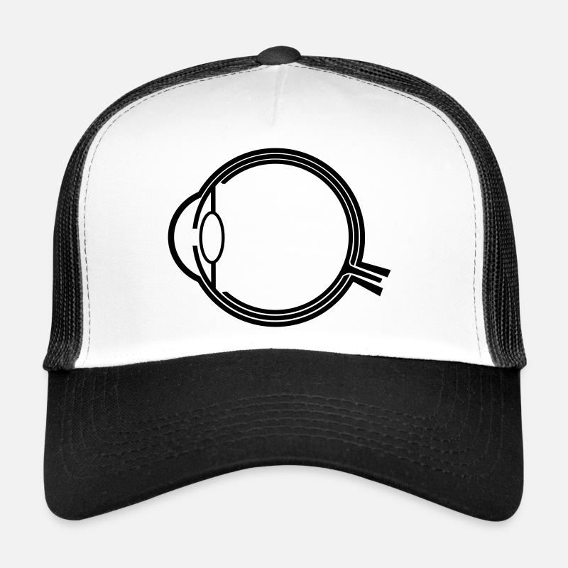 anatomie de l'oeil _g1a Casquette trucker 