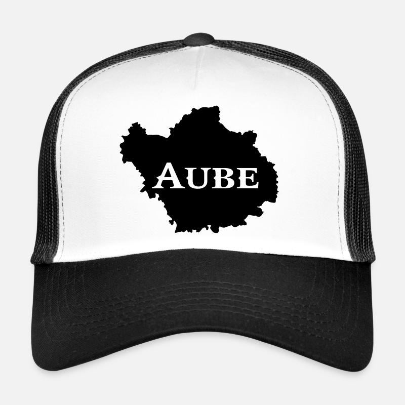 carte auboise département de l'Aube Casquette trucker 