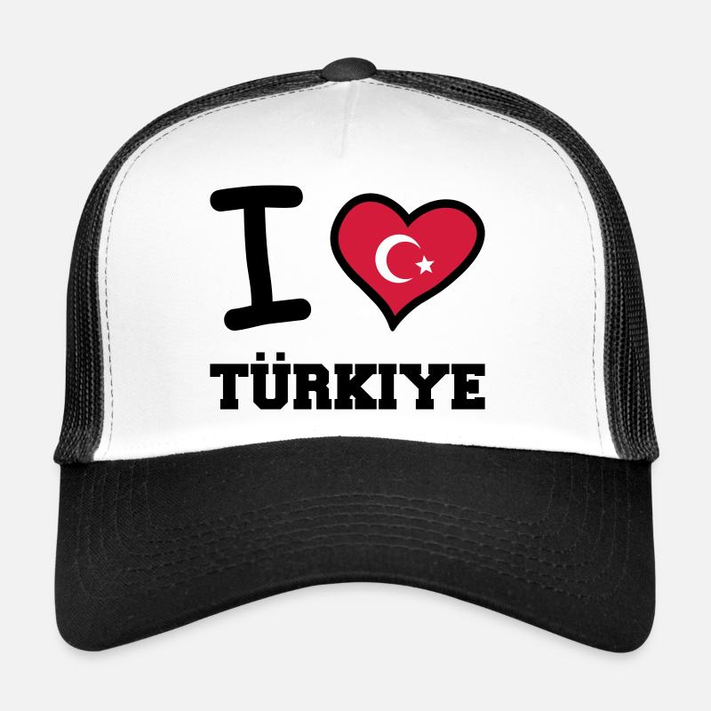 J’adore Türkiye Casquette trucker 