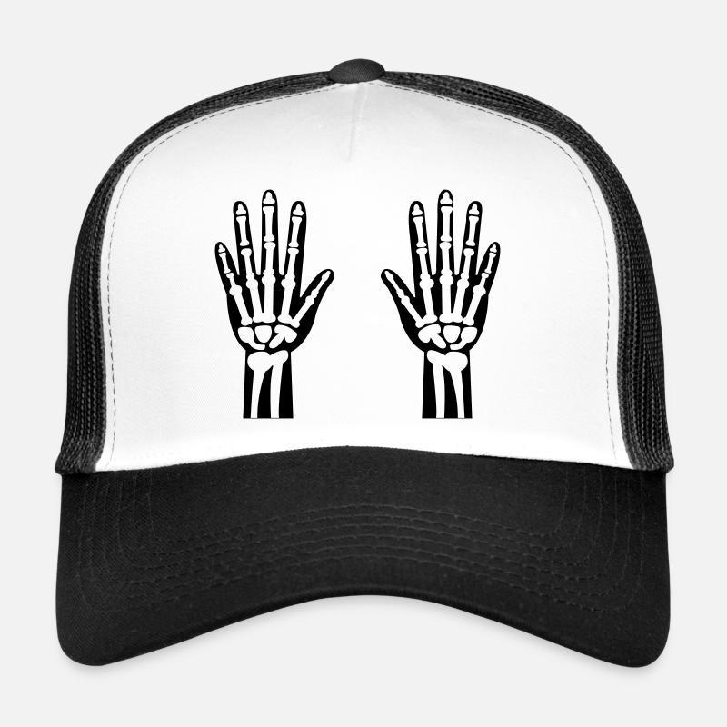 Skeleton Hands 01 Trucker Cap