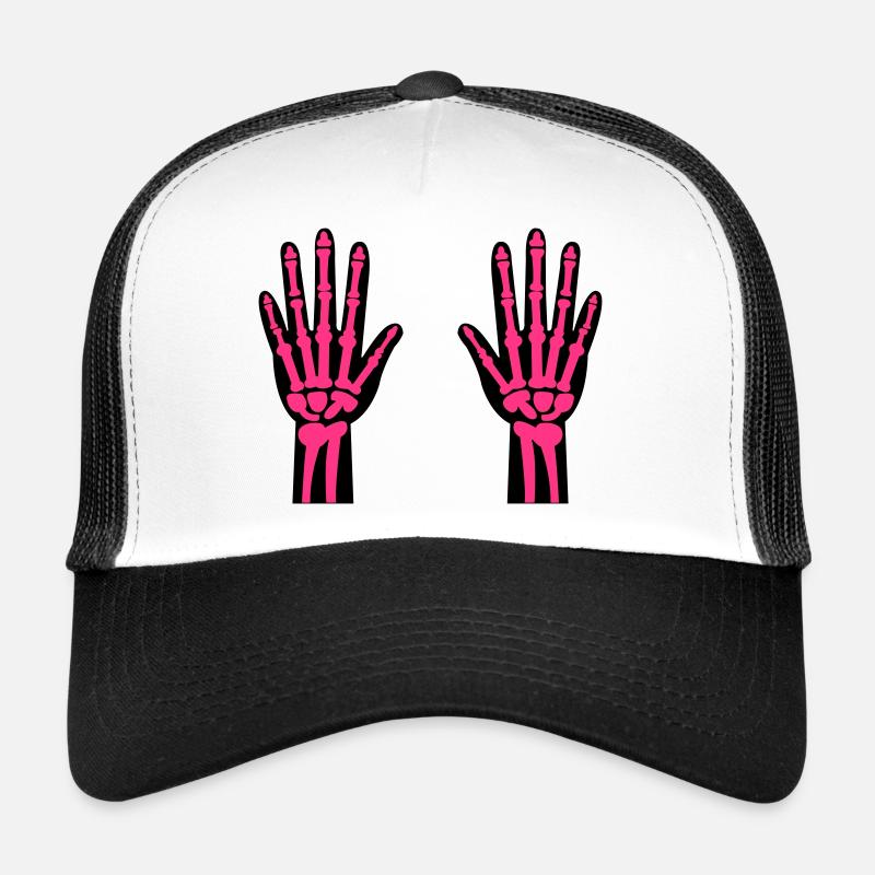 Skeleton Hands 02 Trucker Cap