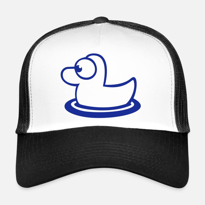 canard en caoutchouc canard en caoutchouc oiseau d’eau mignon mignon Casquette trucker 