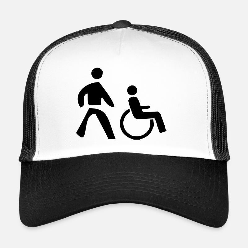 Rollstuhl - wheelchair Trucker Cap