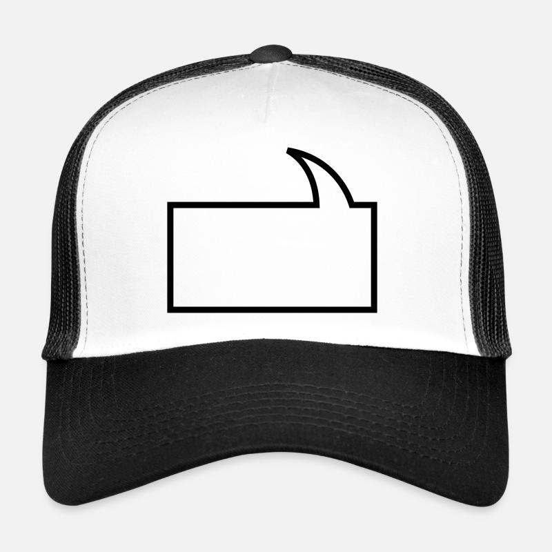 text balloon Trucker Cap
