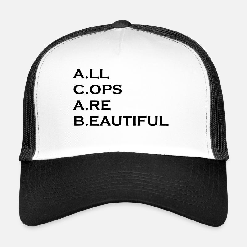 Tous les flics sont beaux Casquette trucker 